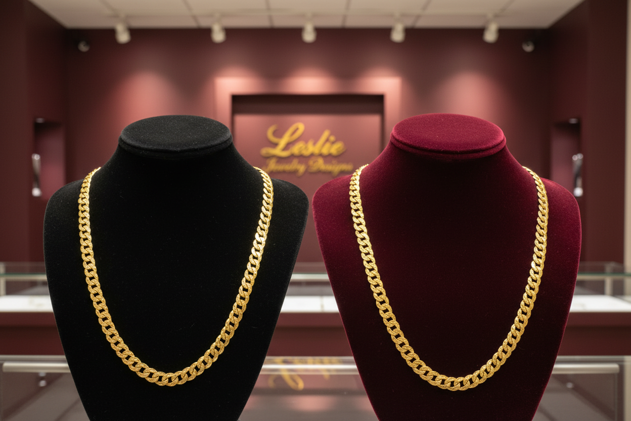 Cuban Link Chain - Leslie Jewelry Designs Showroom