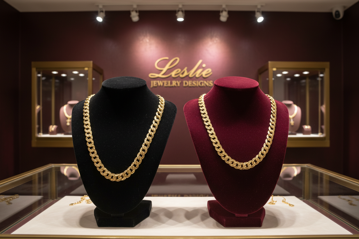 Cuban Link Chain - Leslie Jewelry Designs Showroom