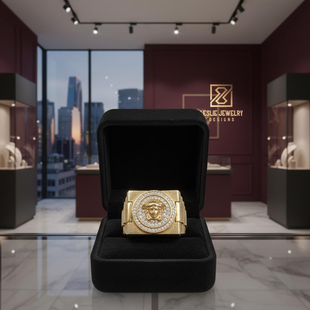 14K Gold Ring Versase Stile