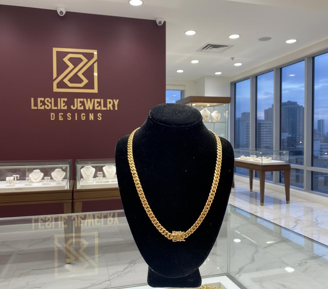 14K Solid Cuban link Chain