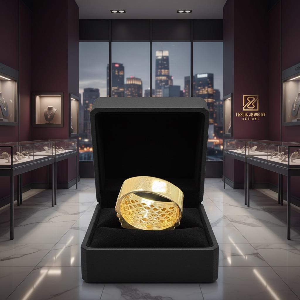 14K Gold Ring Versase Stile