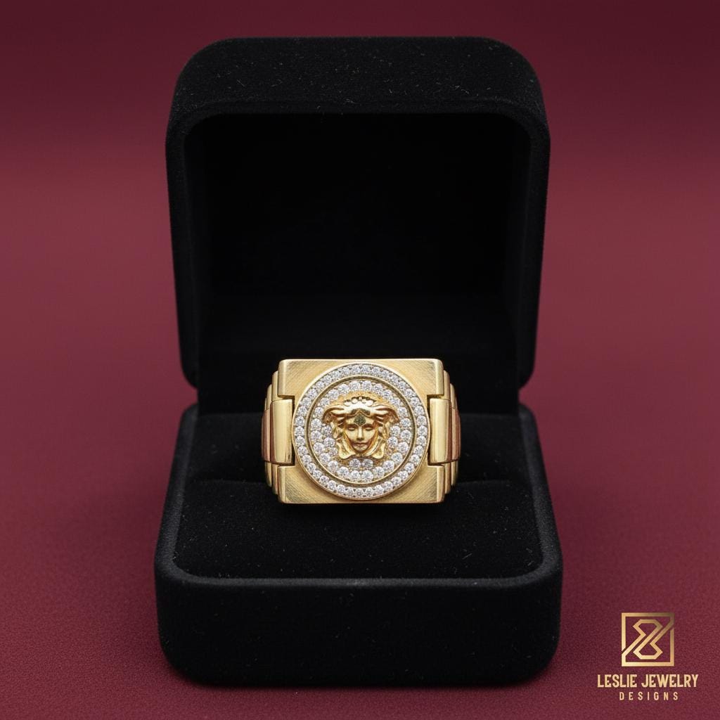 14K Gold Ring Versase Stile